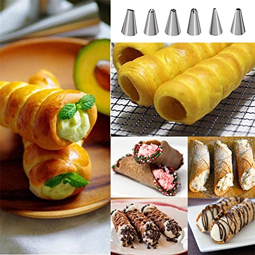 21 Pezzi Cannoli Stampi, Cannoli Form tubi