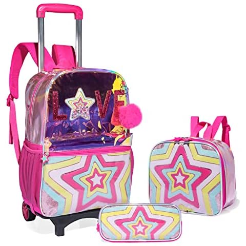 HTgroce Cartable à Roulette Fille Cover