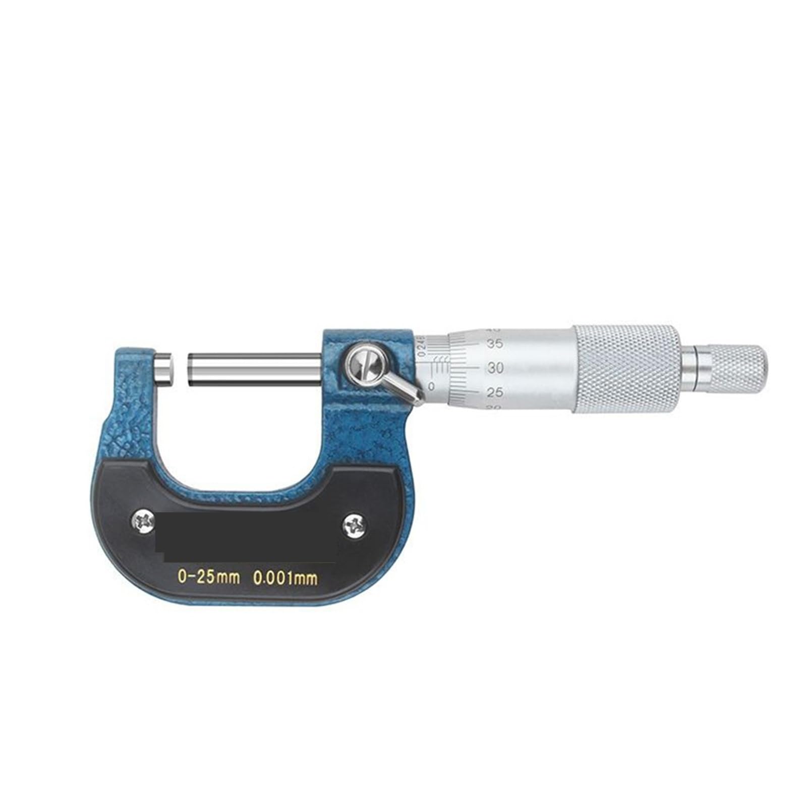 Micrómetro exterior de 0 a 25 mm, micrómetro de espesor de papel de calibración de 0,001 mm Mide cualquier cosa