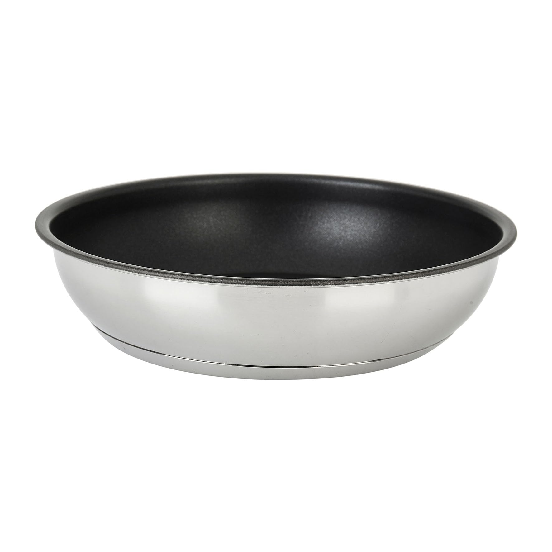 Sitram Lot De 3 Poêles Antiadhésives Ø 20/24/28cm - Manche Amovible - Induction Compatible - Bleu Métal Mat
