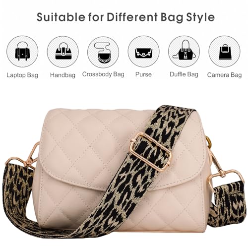 Image of Replacement Purse Strap Shoulder Strap Adjustable Crossbody Strap for Women Crossbody Wide Shoulder Bag