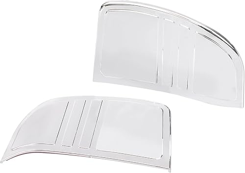 Miniatura 1 de 2 unidades de plástico ABS negro Tri-Line Stereo Trim cubierta placas para Harley Touring Electra Street Tri Glide 2014-2022