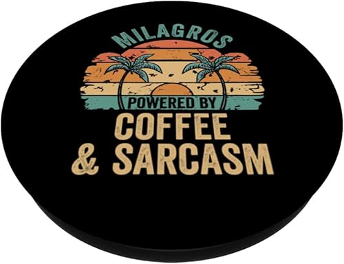 Miniatura 2 de MILAGROS Vibes Only Cute Retro Girls MILAGROS Name PopSockets Standard PopGrip