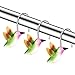 FITNATE Shower Curtain Hooks, 12 PCS Anti-Rust Decorative Hummingbird Shower Curtain Hooks for Home, Bathroom, Bedroom, Baby Room, Living Room & More –Hummingbird