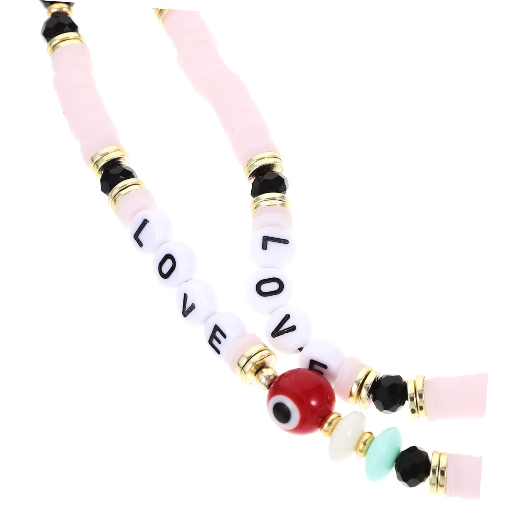 Gadpiparty Cadena Étnica Sencilla Para Teléfono Pulsera Con Tarjeta De Pantalla Correa Para Teléfono Celular Correas Para La Muñeca Cordón Con Cuentas De Ojo Amuletos De Mano Cordón