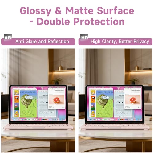 Image of Removable Magnetic Privacy Screen for 2026 MacBook Neo 13-Inch A18 Pro, Anti Blue Light Glare Filter Laptop Privacy Screen Shield and Protector for Mac Neo