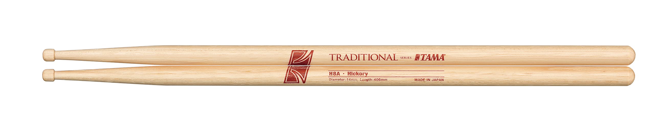 Tama TAMA-H8AW Pair of Drumsticks Length 406 mm Diameter 14 mm