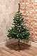 Christmas gifts Weihnachtsbaum Künstlich 120 cm, Tannenbaum Künstlich mit Weihnachtsbaumständer, Künstliche Weihnachtsbäume, Weihnachtsdekoration für drinnen, Christbaum, Grün