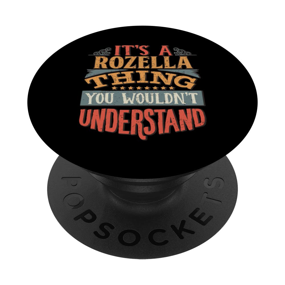 Rozella Name PopSockets Swappable PopGrip