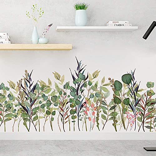 Vinilos Decorativos de Plantas Verdes Frescas 3D Reutilizables miniatura 4