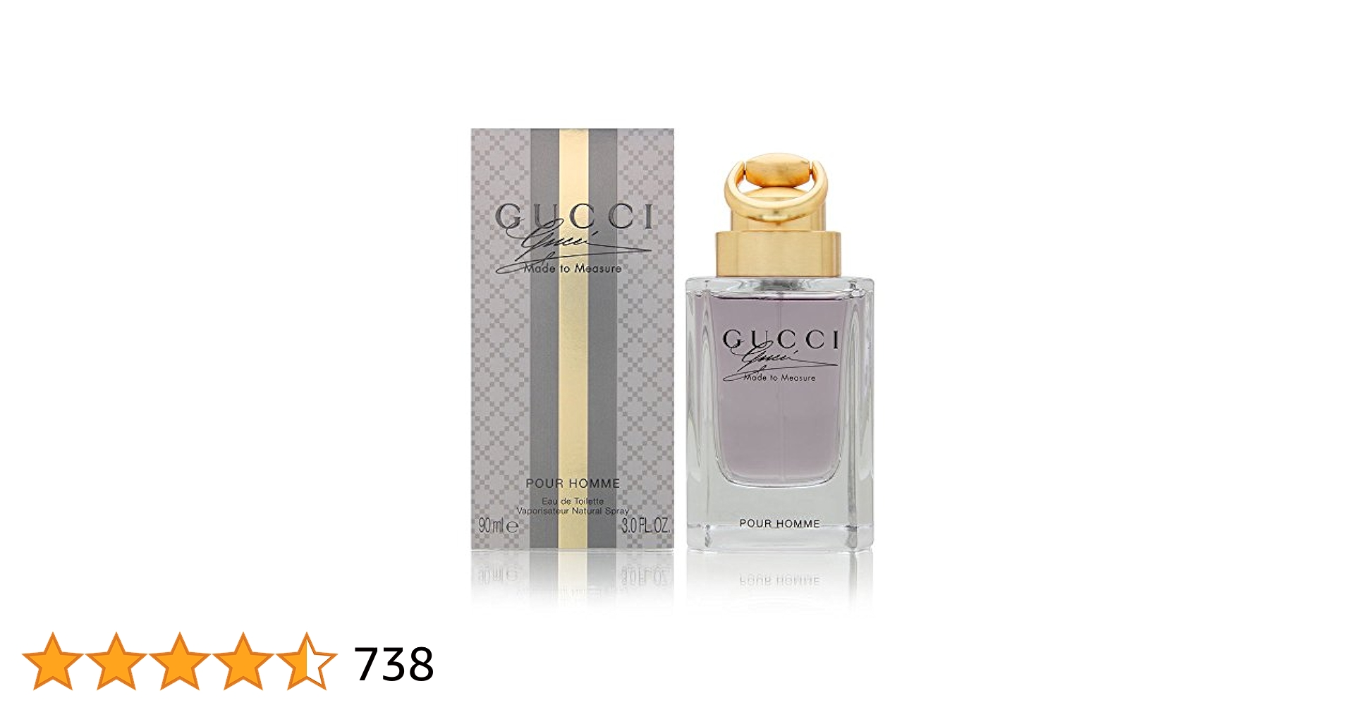Gucci Made To Measure Eau de Toilette for Men 90 ml : Amazon