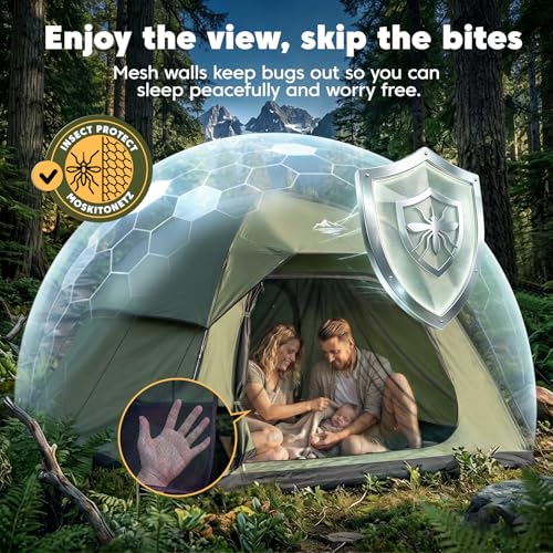 Purebox 4 Person Family Tent