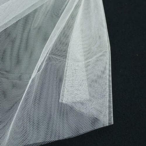 The Fabric Guys TFG 3 Metre Length Tulle Dress Net Mesh Material Veil Tutu 150cm Wide Wedding Birthday Parties Dressmaking Dancewear Bridal Decoration Crafts…