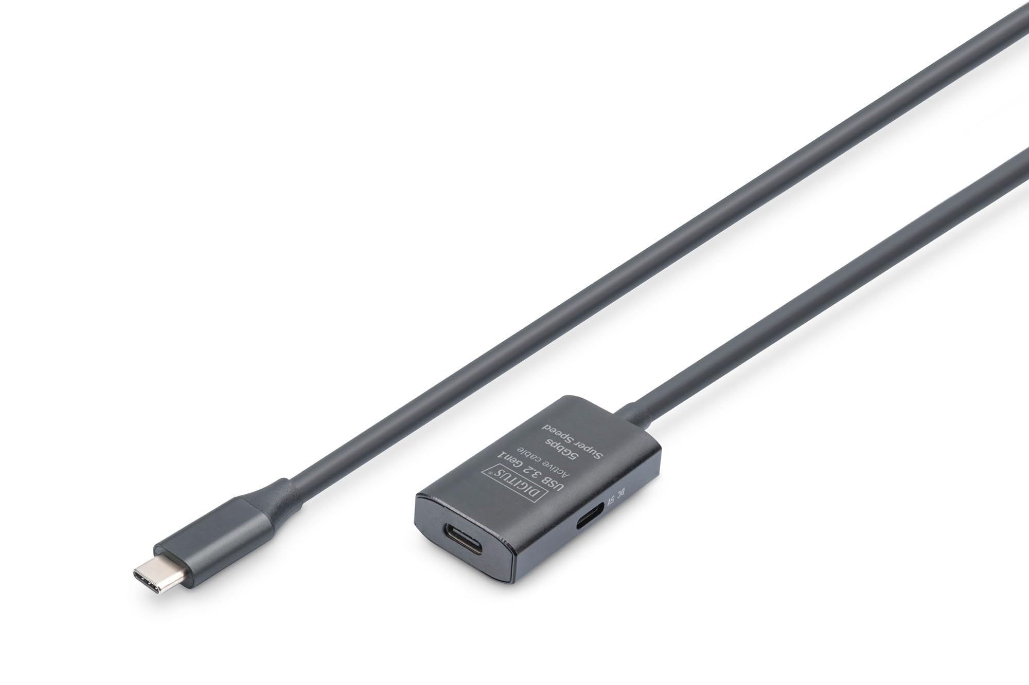 Digitus Men's Active Usb 3.2 Gen1 5G Extension Cable. Usb-C - Usb-C. 5M