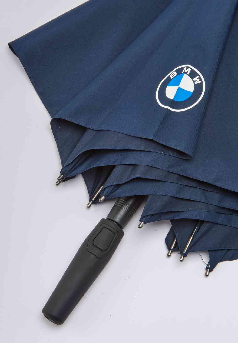 BMW Regenschirm Stockschirm automatischer Öffnung Fiberglas Inkl. Schutzhülle