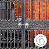 Gate Chain Lock, 20 Inch Stainless Steel Chain Locks for Outside, Metal Gate Chain for Outdoor Fence Camping Hanging Pet Chains Prevention Theft