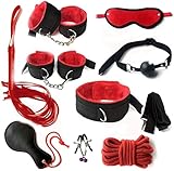 Excelente calidad de nailon. XaiPliung Equipo de Fitness Ajustable Gimnasio Deportes Ejercicio 12 PCS Kit Red Strengther Training Set