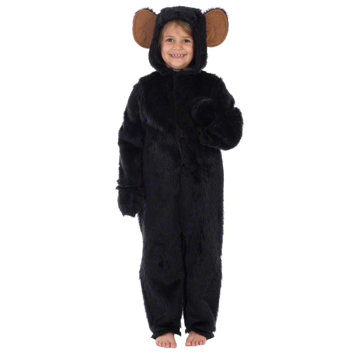 Chimpanzee or Monkey Costume for Kids | 4 Sizes | 3-11 Years