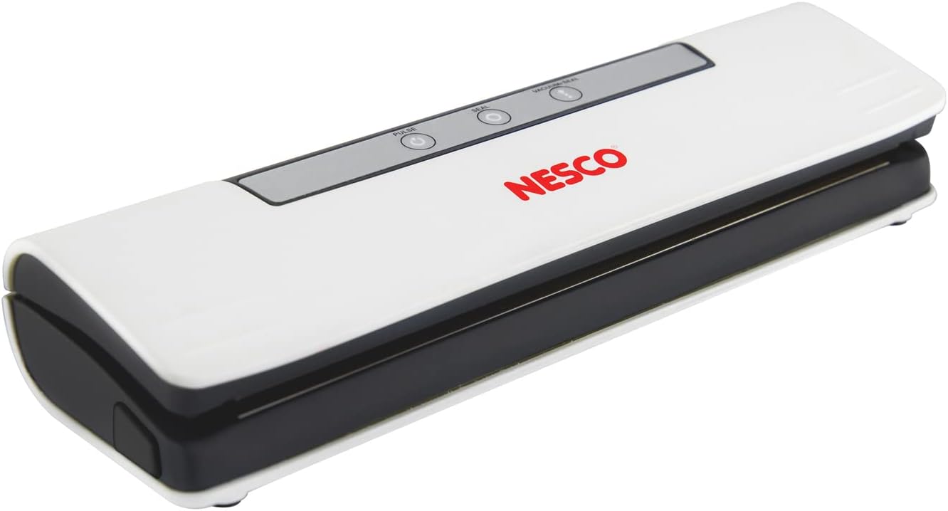 NESCO VSC1 Vacuum Sealer, standard, White Home & Kitchen