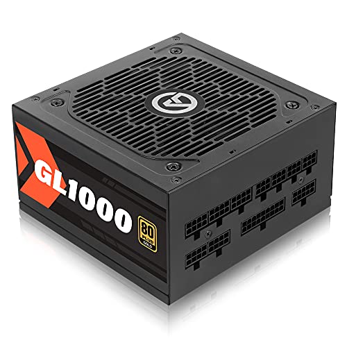 Image of 1000W Power Supply 80 Plus Gold Certified Fully Modular PSU (ARESGAME, GL1000)