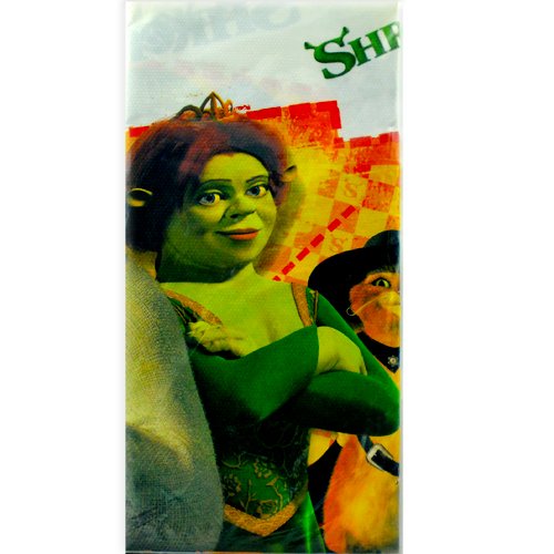 Shrek 2 Table Cover with Fiona Puss In Boots Donkey 54