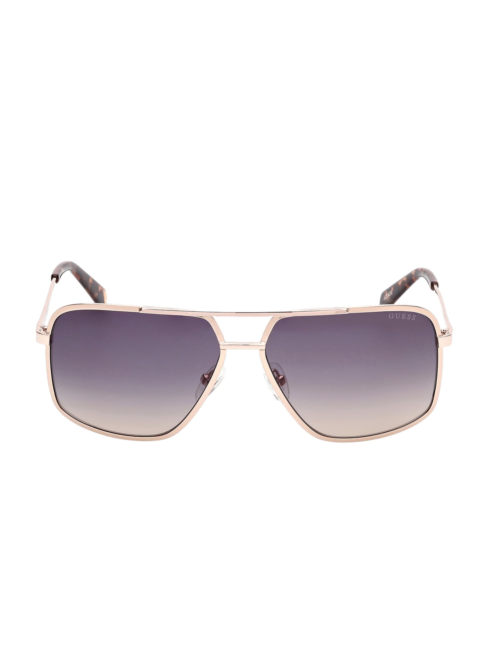 GUESS Aviator Style Metal Sunglasses
