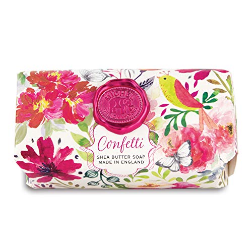 Michel Design Works Large Bath Soap Bar - Confetti