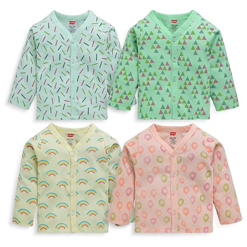 Image of LuvLap Unisex Cotton Regular Fit Jhabla Shirt