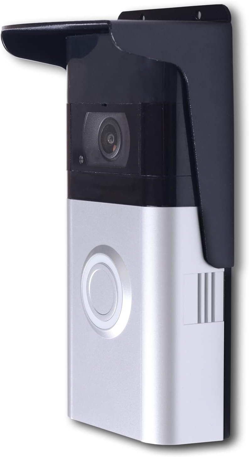 Ring Doorbell Wetterschutz Abdeckung - Wasserdicht 8.7x14.5x6.5cm Schwarz