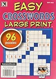 Easy Crosswords Large Print Magazine May 2026, Casual Solvers