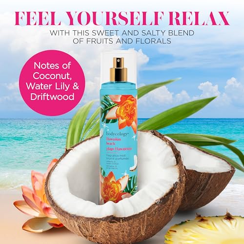 Bodycology Long-Lasting Fragrance Body Mist, Hawaiian Beach, 8 fl oz - Image 4