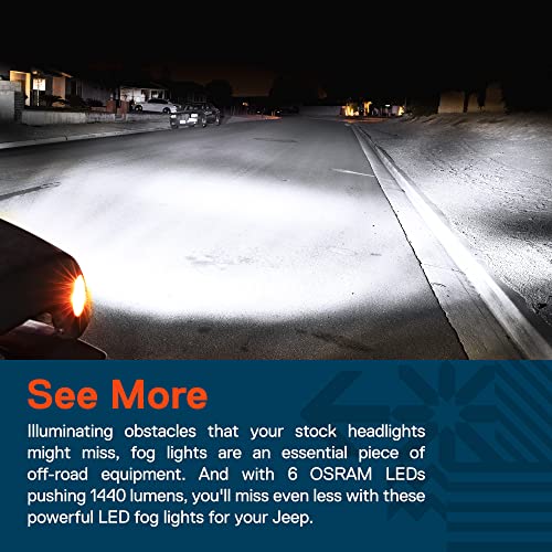 Image of TRUE MODS 7 Inch LED Headlights & Fog Lights for 2007-2018 Jeep Wrangler JK