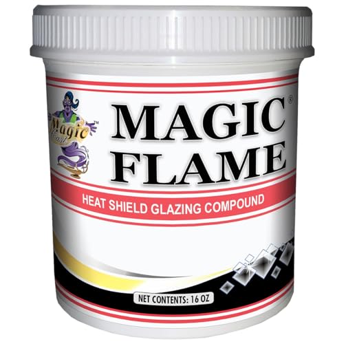 Magic Cast Magic Flame (16oz Bottle) Heat Shield Glazing Compound, CL-581