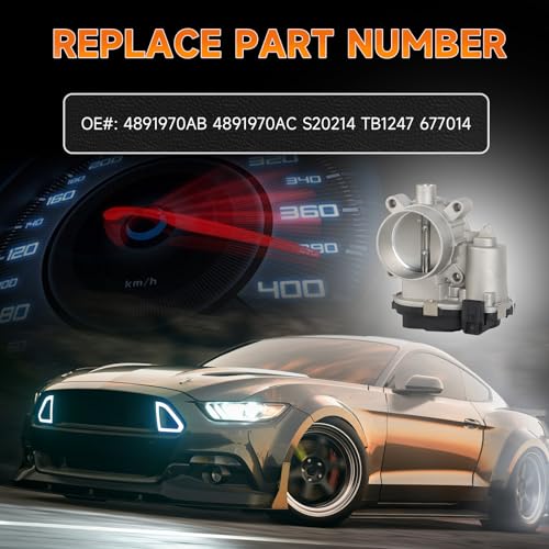 INGKAN 4891970AB Electronic Throttle Body Fits for Chrysler 200 15-17, Dodge Dart 13-16, Jeep Cherokee/Renegade 14-20, Ram ProMaster City 15-21 2.4L SOHC OE 4891970AC by INGKAN - Image 3