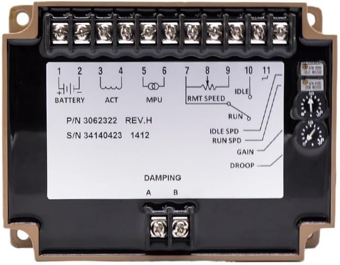 3062322 Speed Governor Control Unit Module 3032323 Generator Electric Spare Parts Controller(3044196)