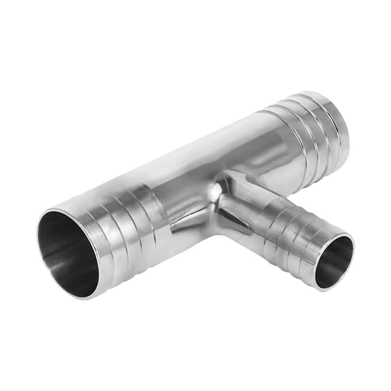 6 8 10 12 14 16 19 20 25 32 38 40 51 Mm espiga for manguera reductora en T divisor de 3 vías conector acero inoxidable 304 accesorio tubería(20-13-20mm)