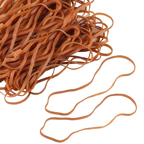 80 Pcs Gomas Elásticas Grandes, 130 x 5 mm Gomas Elasticas Papeleria, Bandas de Goma, Gomillas Bandas Elásticas Grandes para Oficina Hogar Escuela Bricolaje
