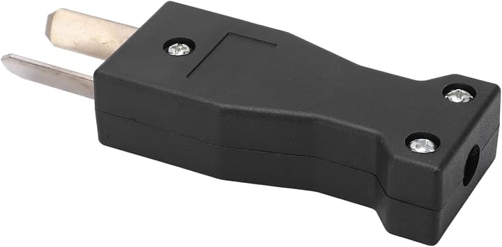 Charging Plug, 2 Prong Crows Foot Replacement for EZGO 36V Pre 1982 Models, with OEM Parts 14835 G1 1016433 01 66063 69A