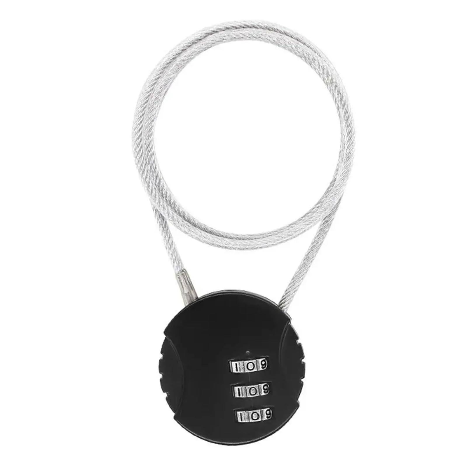 Cadenas à câble métallique de 50 cm pour antivol casque moto