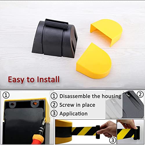 Solution efficace pour les événements avec barrière à sangle rétractable