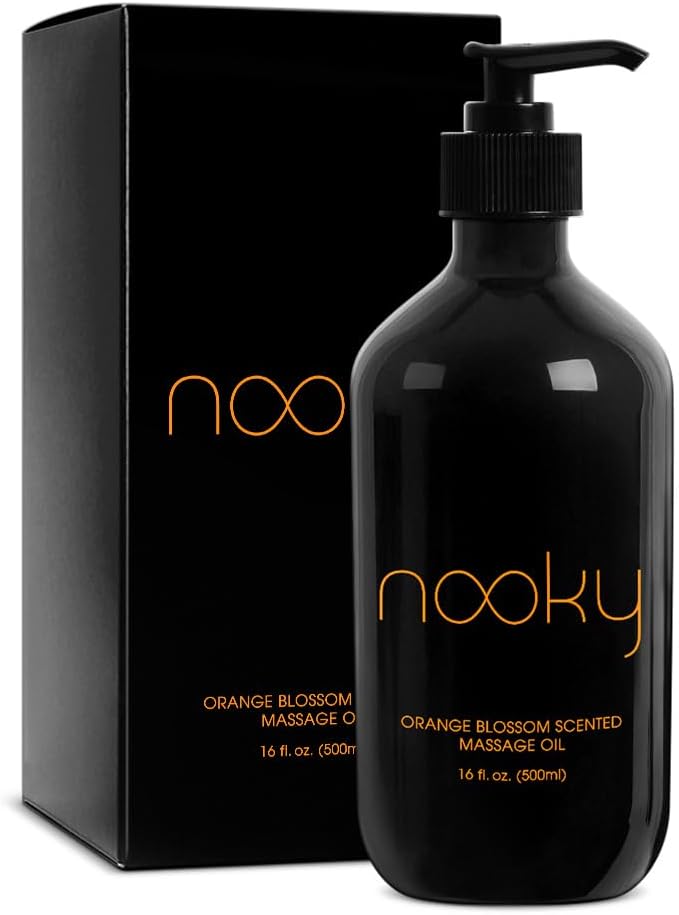 NOOKY ORANGE BLOSSOM MASSAGE OIL 16oz
