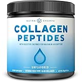 Collagen Peptides Powder - Enhanced Absorption, Double Hydrolyzed, Grass Fed, Keto Protein Powder...