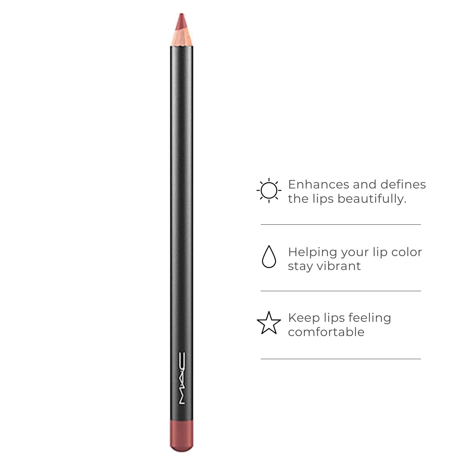 chili lipstick auburn lip pencil m.a.c MAC - Rimmed Our ever Mac Lip Pencil Auburn, Versatile