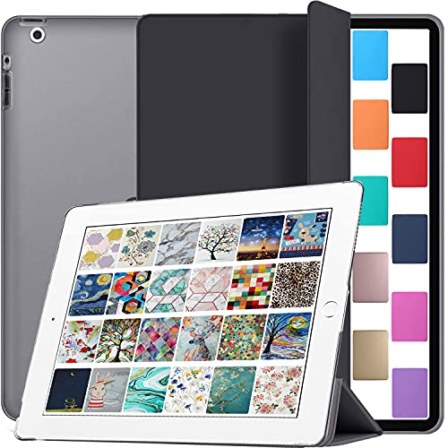Image of DuraSafe Cases for iPad 9.7 inch Old Model 4th 3rd 2nd Gen Case A1458 MD513HN /A A1416 MC705HN /A MD328HN /A A1395 MC769HN /A MC954HN /A MC960HN /A MC979HN /A A1459 MD514HN /A MD512HN /A MD515HN /A - Black