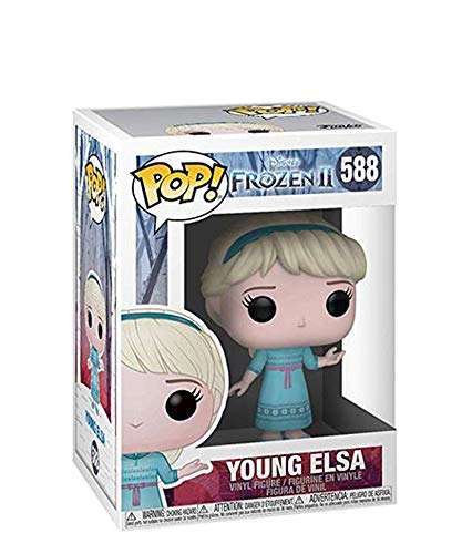 Funko Pop! Disney Frozen - Young Elsa (Frozen 2) #588 Vinyl Figure 10 cm Released 2019 - Image 2