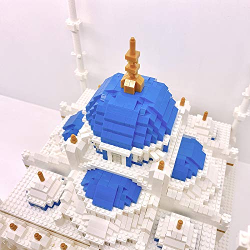 VPPI Schloss Bausteine, Burg Modell Bausatz, Architektur Modular Building, 6850 Teile Klemmbausteine Kompatibel mit Lego… – Bild 5