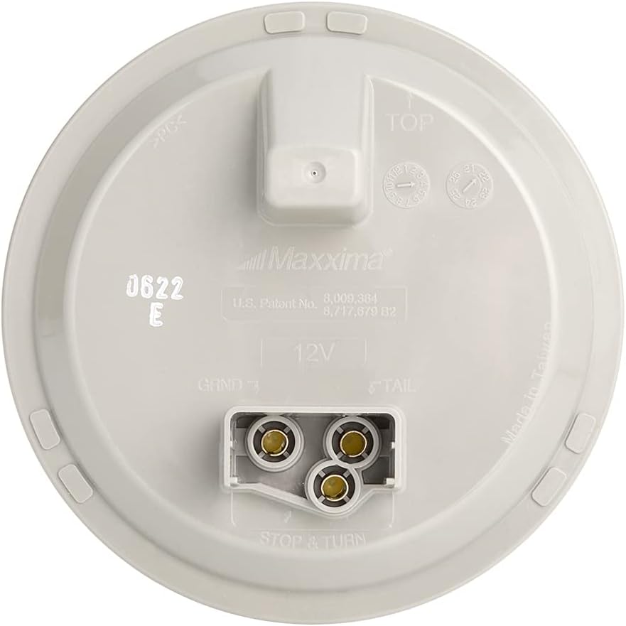 Maxxima M42320R 32 LED Red 4" Round Stop/Tail/Turn Light