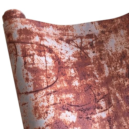 Vinyle rouillé de qualité supérieure autocollant de dégonflage 20 x 152 cm pour habillage durable