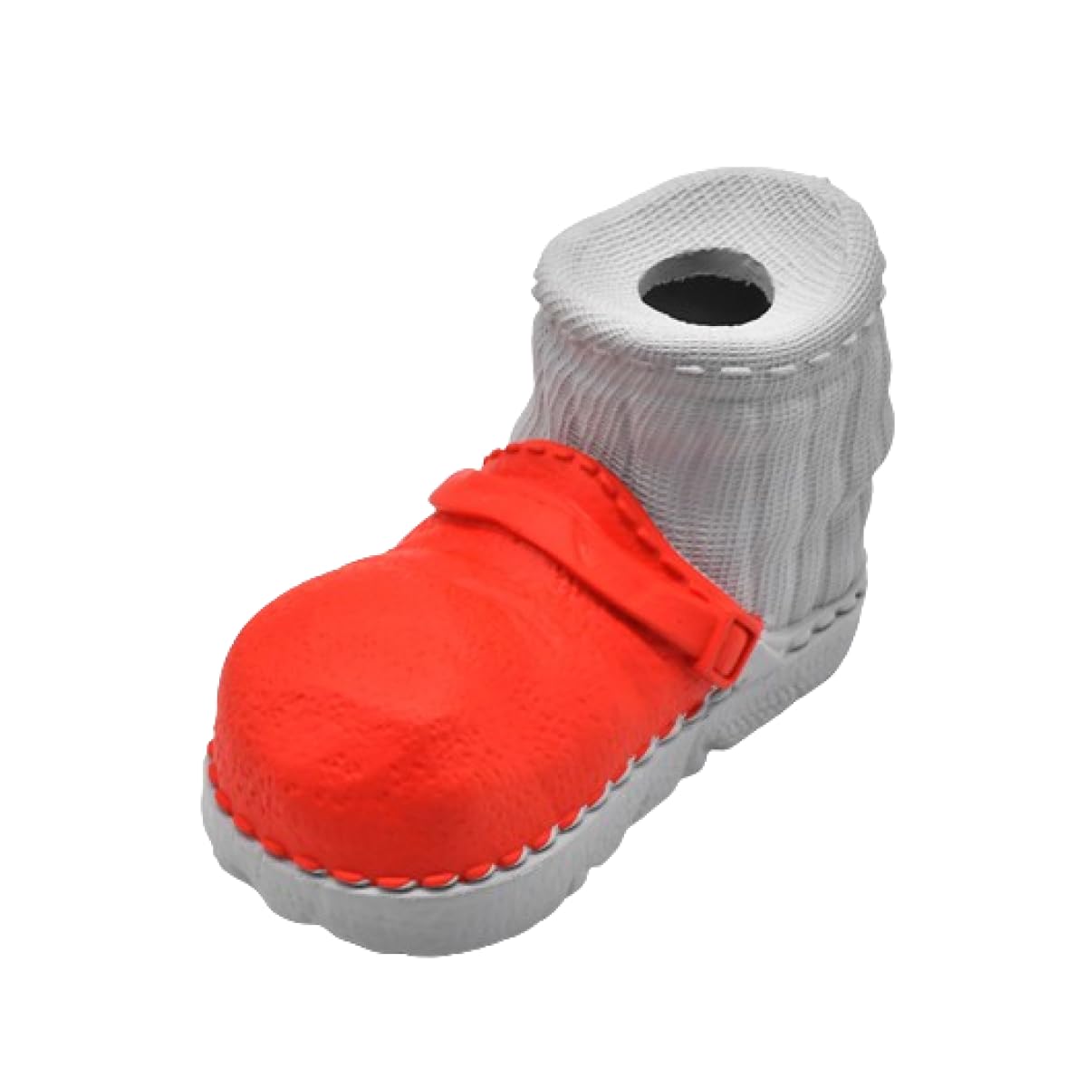 WAGGING MASTER Boot Shape Dog Chew Toy | Durable Natural Rubber Dog Chew Toy (Small, Orange) (B0D4M9R2D2) Amazon Price History, Amazon Price Tracker