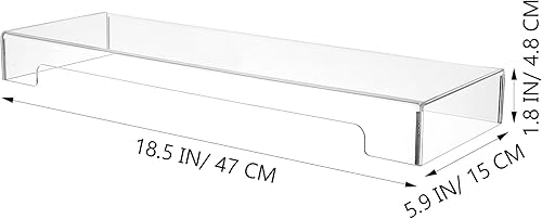 Miniatura 3 de DOITOOL Funda acrílica para teclado de computadora, cubierta antipolvo para teclado mecánico, protector de teclado de gato, cubierta antipolvo para